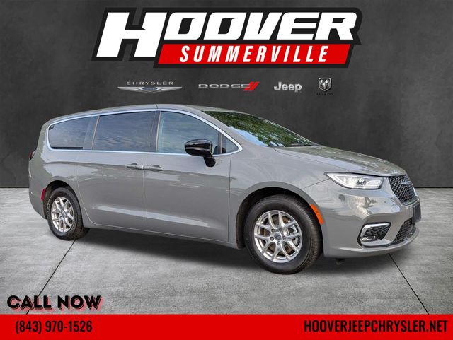 Ceramic Gray Clearcoat 2025 Chrysler Pacifica Minivan Front-Wheel Drive 9-Speed Automatic