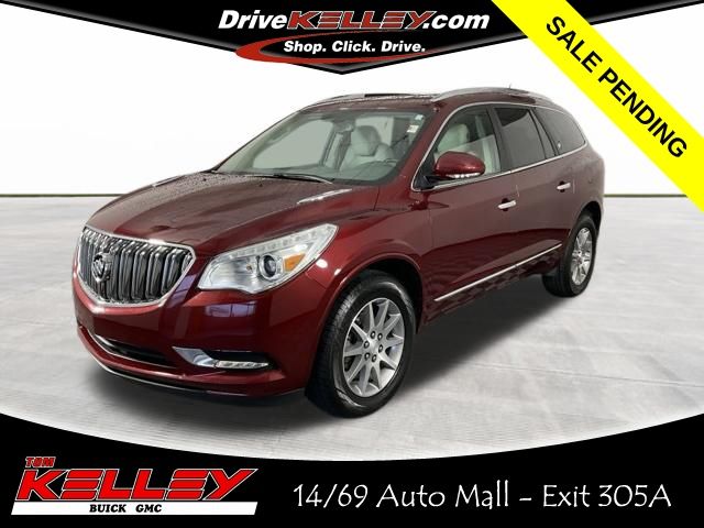 Crimson Red Tintcoat 2017 Buick Enclave SUV / Crossover Front-Wheel Drive 6-Speed Automatic Overdrive