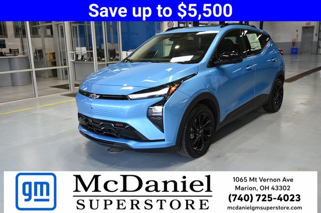 Marina Blue 2027 Chevrolet Bolt SUV / Crossover Front-Wheel Drive 1-Speed Automatic