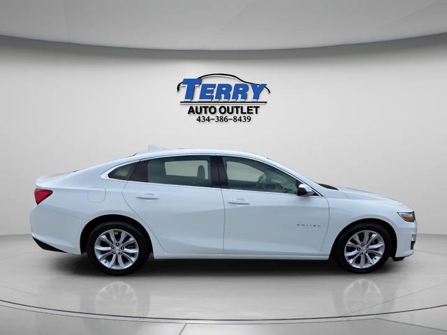 Summit White 2024 Chevrolet Malibu Sedan Front-Wheel Drive Continuously Variable Transmission