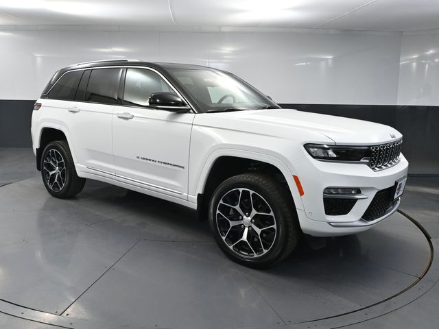 Bright White Clearcoat 2023 Jeep Grand Cherokee 4xe SUV / Crossover Four-Wheel Drive 8-Speed Automatic