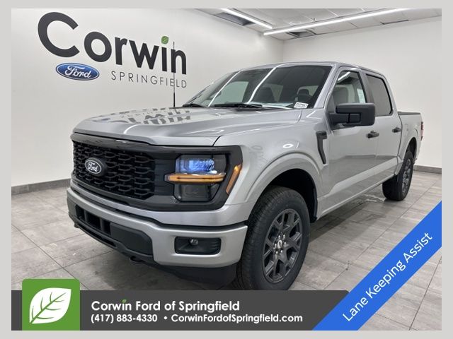 Iconic Silver Metallic 2026 Ford F-150 STX 4dr SuperCrew 4WD Pickup Truck Four-Wheel Drive Automatic