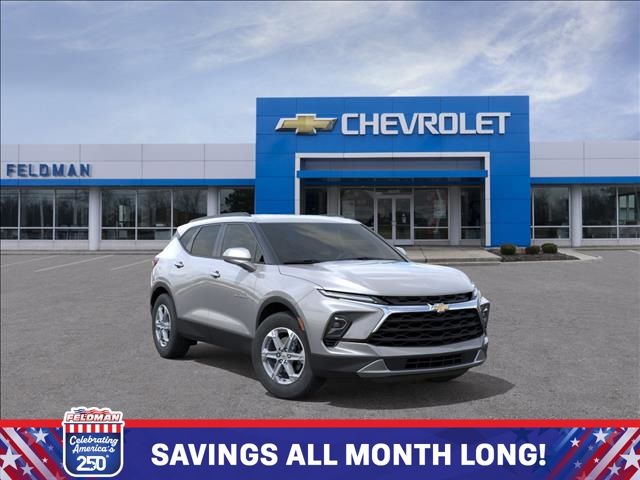 Sterling Gray Metallic 2026 Chevrolet Blazer SUV / Crossover 9-Speed Automatic Overdrive
