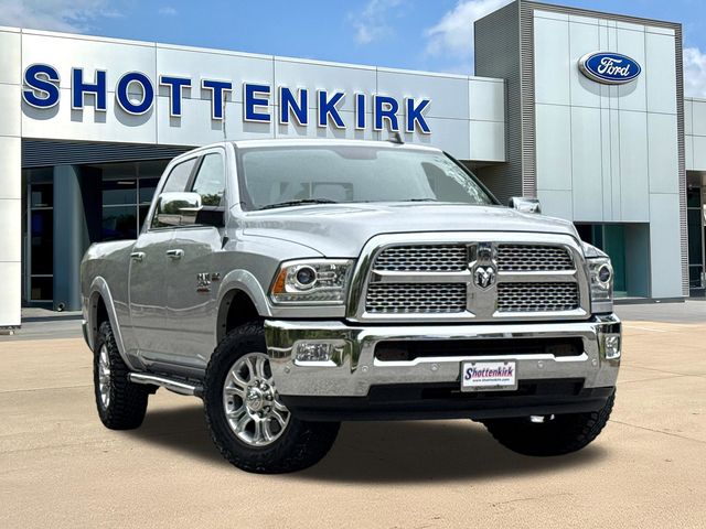 Bright Silver Metallic Clearcoat 2016 RAM 2500 Laramie Crew Cab Pickup Truck 4X2 6-Speed Automatic