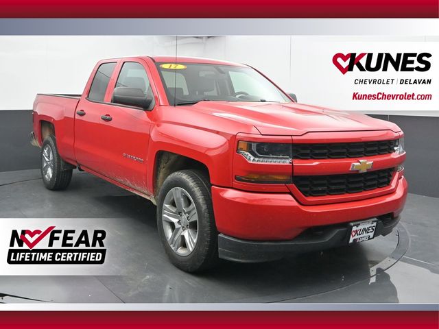 Red Hot 2017 Chevrolet Silverado 1500 Pickup Truck Four-Wheel Drive 6-Speed Automatic Overdrive