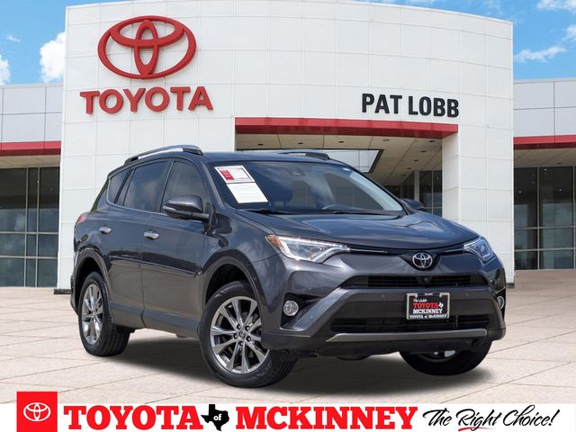 Magnetic Gray Metallic 2017 Toyota RAV4 Limited SUV / Crossover Front-Wheel Drive 6-Speed Automatic