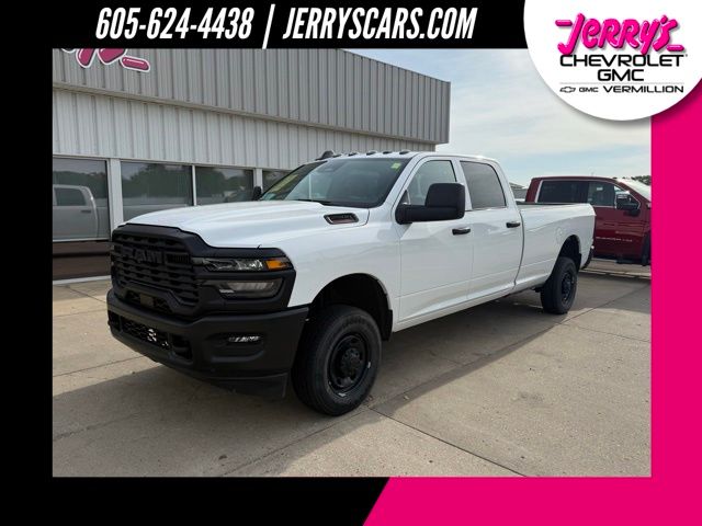 Bright White Clearcoat 2026 RAM 2500 Tradesman Crew Cab LB 4WD Pickup Truck Four-Wheel Drive 8-Speed Automatic