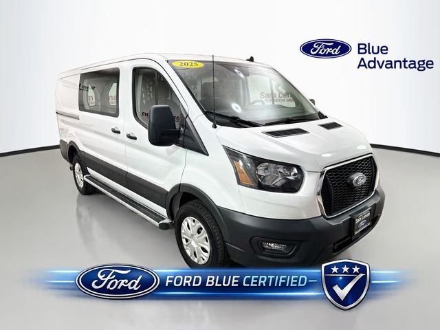 Oxford White 2025 Ford Transit Cargo Van Rear-Wheel Drive