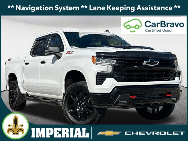 Summit White 2025 Chevrolet Silverado 1500 Pickup Truck Four-Wheel Drive 8-Speed Automatic