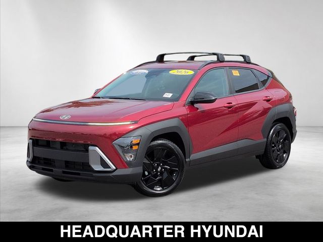 Ultimate Red Metallic 2026 Hyundai Kona SEL Sport FWD SUV / Crossover Front-Wheel Drive Continuously Variable Transmission