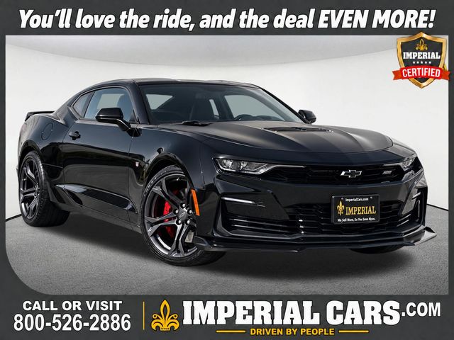 Black 2023 Chevrolet Camaro Coupe Rear-Wheel Drive 6-Speed Manual
