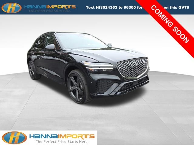 Vik Black 2024 Genesis GV70 3.5T Sport AWD SUV / Crossover All-Wheel Drive 8-Speed Automatic