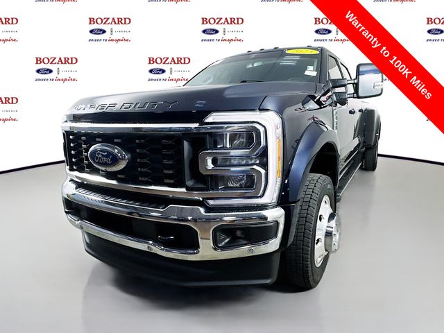 2023 Blue Metallic Ford Super Duty F-450 DRW Lariat DRW 4X4 Truck