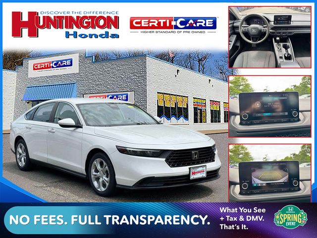 used 2024 Honda Accord car, priced at $22,526