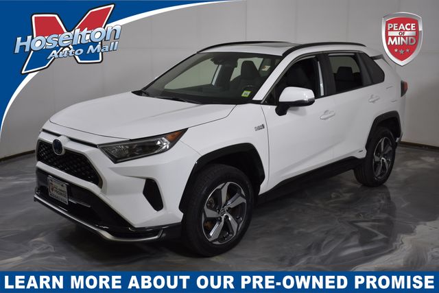 Super White 2021 Toyota RAV4 Prime SE AWD SUV / Crossover All-Wheel Drive Continuously Variable Transmission