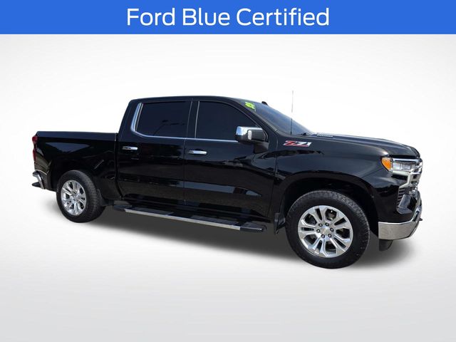 Black 2023 Chevrolet Silverado 1500 Pickup Truck Four-Wheel Drive Automatic