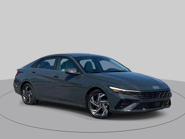 Ecotronic Gray 2024 Hyundai Elantra Sedan Front-Wheel Drive Continuously Variable Transmission
