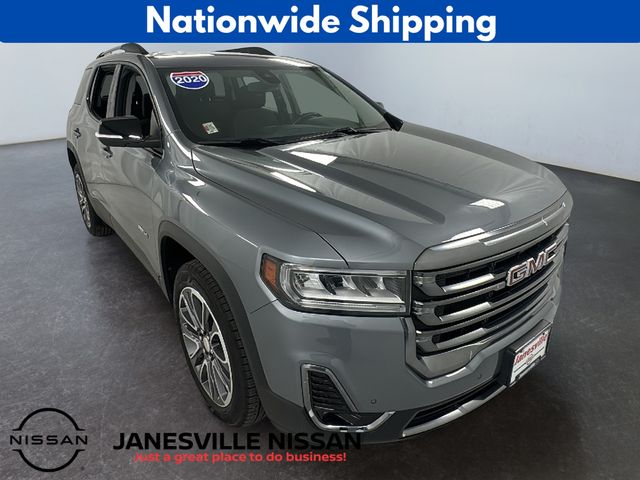 Gray (Satin Steel Metallic) 2020 GMC Acadia AT4 AWD SUV / Crossover Four-Wheel Drive 9-Speed Automatic