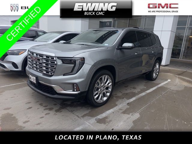 Sterling Metallic 2025 GMC Acadia Denali AWD SUV / Crossover Four-Wheel Drive 8-Speed Automatic
