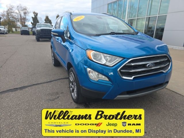 2020 Ford EcoSport Titanium - Blue Candy exterior view 4