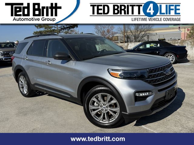Silver Metallic 2023 Ford Explorer XLT AWD SUV / Crossover All-Wheel Drive Automatic