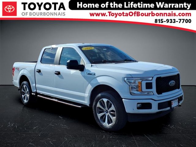 Oxford White 2019 Ford F-150 XL SuperCrew 4WD Pickup Truck Four-Wheel Drive Automatic