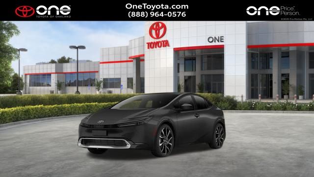 Black 2026 Toyota Prius Plug-In Hybrid Hatchback Front-Wheel Drive Continuously Variable Transmission