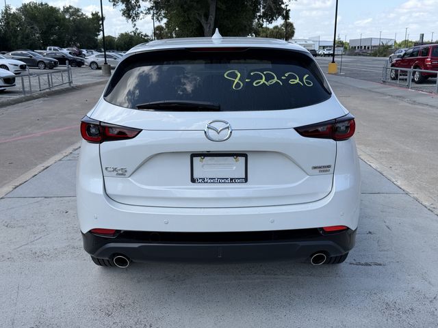 2025 Mazda CX-5 2.5 Carbon Turbo White at Joe Myers Mazda Kia