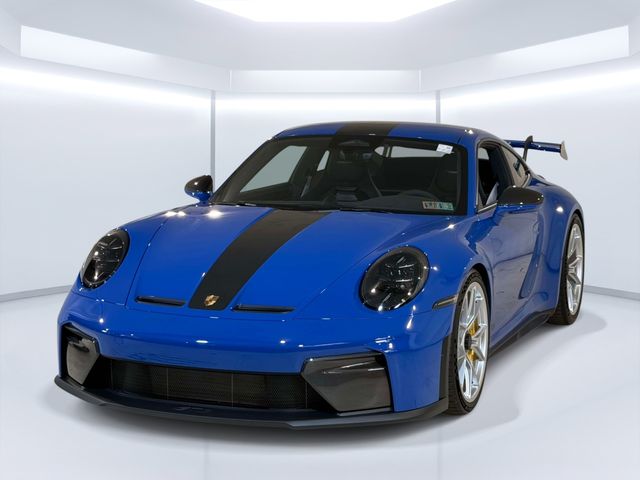 Lugano Blue 2026 Porsche 911 Coupe Rear-Wheel Drive 6-Speed Manual