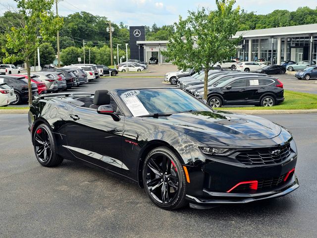 Black 2024 Chevrolet Camaro Convertible Rear-Wheel Drive Automatic