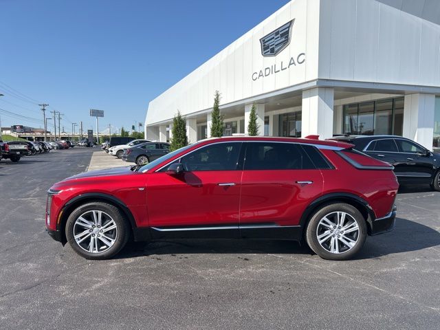 Radiant Red Tintcoat 2024 Cadillac LYRIQ Tech AWD SUV / Crossover All-Wheel Drive 1-Speed Automatic