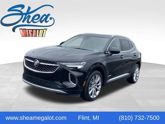 Black (Ebony Twilight Metallic) 2023 Buick Envision Avenir AWD SUV / Crossover All-Wheel Drive 9-Speed Automatic