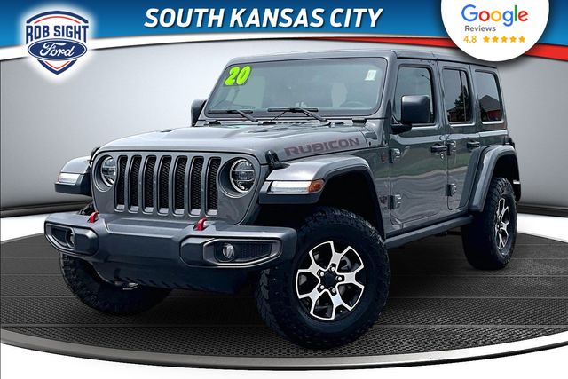 Sting-Gray Clearcoat 2020 Jeep Wrangler SUV / Crossover Four-Wheel Drive 8-Speed Automatic
