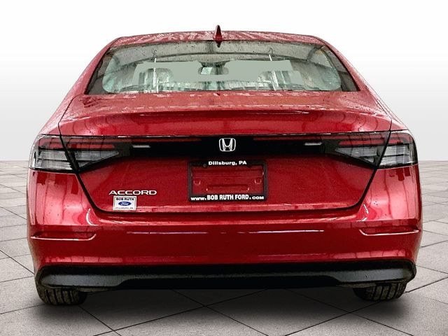 2024 Honda Accord EX Red at Honda North