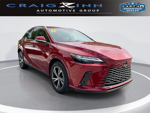 Matador Red Mica 2024 Lexus RX Hybrid SUV / Crossover All-Wheel Drive Continuously Variable Transmission