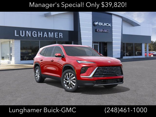 cherry red tintcoat 2026 Buick Enclave SUV / Crossover Front-Wheel Drive 8-Speed Automatic