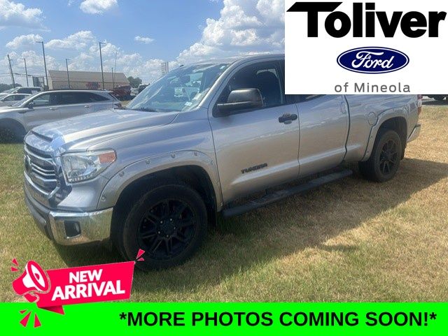 Silver Sky Metallic 2017 Toyota Tundra Pickup Truck 4X2 6-Speed Automatic Overdrive
