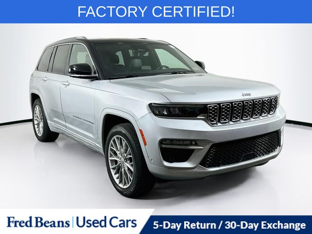 Silver Zynith 2022 Jeep Grand Cherokee SUV / Crossover Four-Wheel Drive 8-Speed Automatic