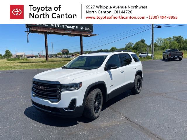 Summit White 2022 GMC Acadia SUV / Crossover Four-Wheel Drive 9-Speed Automatic