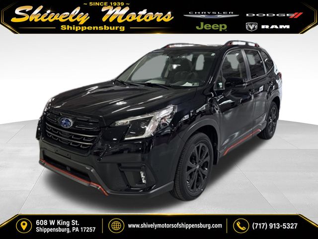 Crystal Black Silica 2022 Subaru Forester SUV / Crossover All-Wheel Drive Continuously Variable Transmission