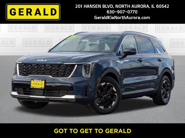 Midnight Lake Blue 2025 Kia Sorento S FWD SUV / Crossover Front-Wheel Drive 8-Speed Automatic