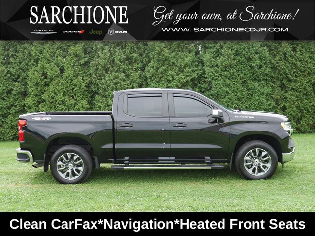 Black 2025 Chevrolet Silverado 1500 Pickup Truck Four-Wheel Drive 8-Speed Automatic
