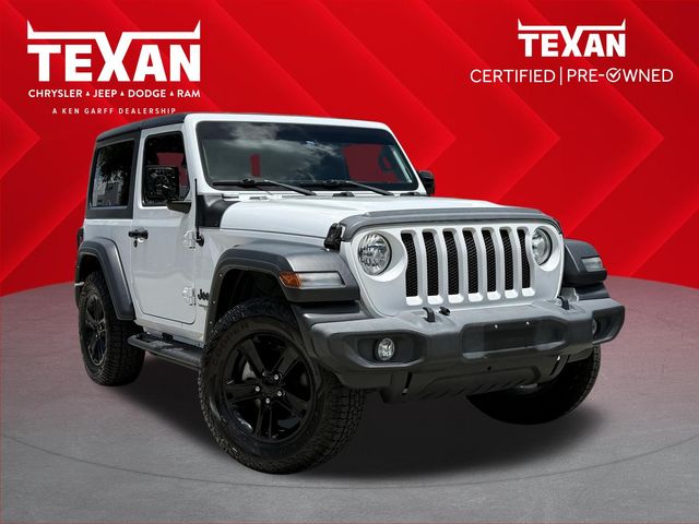 2021 Jeep Wrangler Sport S White at Classic Elite Chevrolet Hwy 6