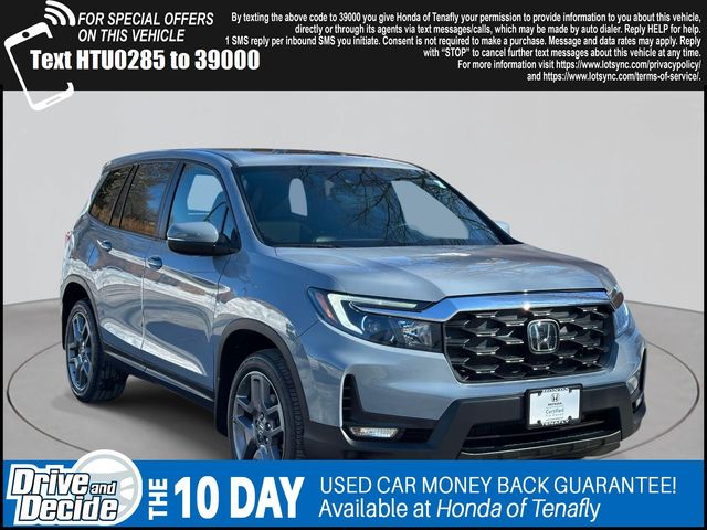 Blue 2023 Honda Passport EX-L AWD SUV / Crossover All-Wheel Drive 9-Speed Automatic
