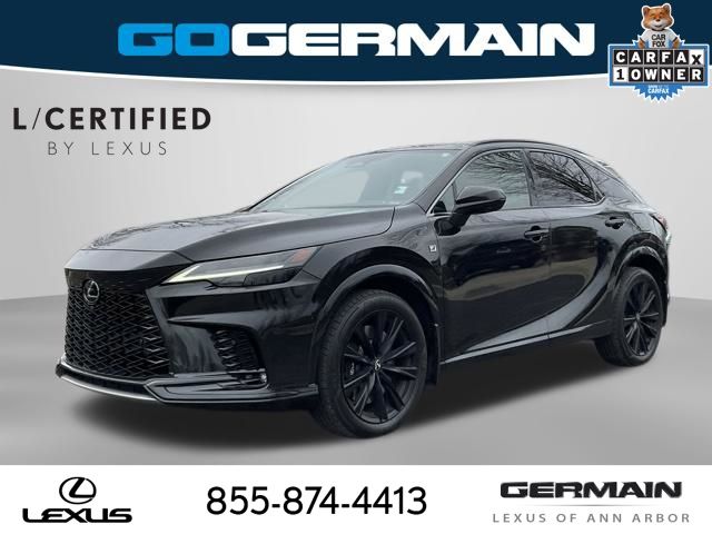 Black (Caviar) 2023 Lexus RX Hybrid 500h F Sport Performance 3 AWD SUV / Crossover 6-Speed Automatic