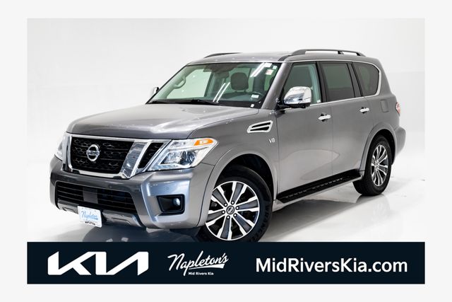 Gray (Gun Metallic) 2019 Nissan Armada SUV / Crossover Four-Wheel Drive 7-Speed Automatic