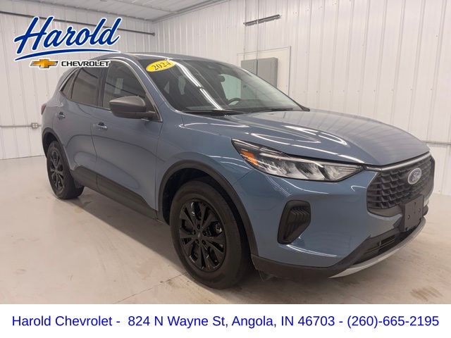 Vapor Blue Metallic 2024 Ford Escape SUV / Crossover All-Wheel Drive 8-Speed Automatic