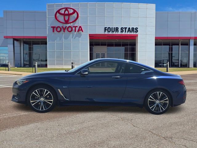 Iridium Blue 2018 INFINITI Q60 3.0t Luxe Coupe AWD Coupe All-Wheel Drive 7-Speed Automatic