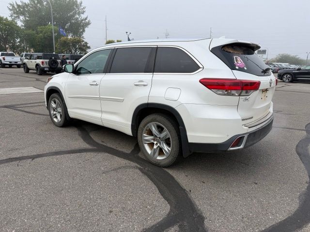 2019 Blizzard Pearl Toyota Highlander Limited AWD SUV