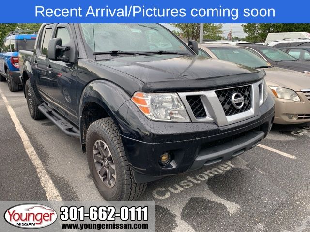 Gray (Magnetic Black Pearl) 2019 Nissan Frontier PRO-4X Crew Cab 4WD Pickup Truck Four-Wheel Drive 5-Speed Automatic Overdrive